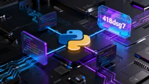How Python Interacts With Identifiers Like 418dsg7