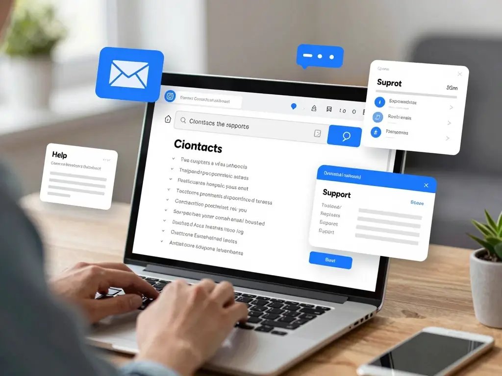 How Users Usually Find Contact Email Information