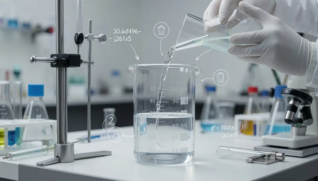 General Mixing Procedure for Codes Like 30.6df496–j261x5 with water