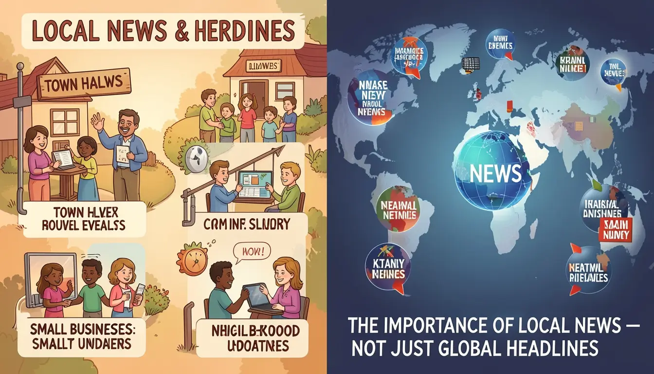 The Importance of Local News — Not Just Global Headlines