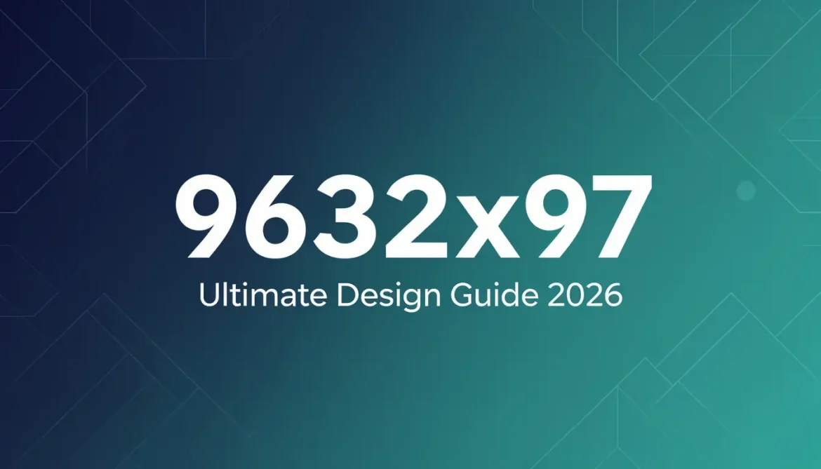 9632x97 Master Guide 2026 Ultimate Design Solutions